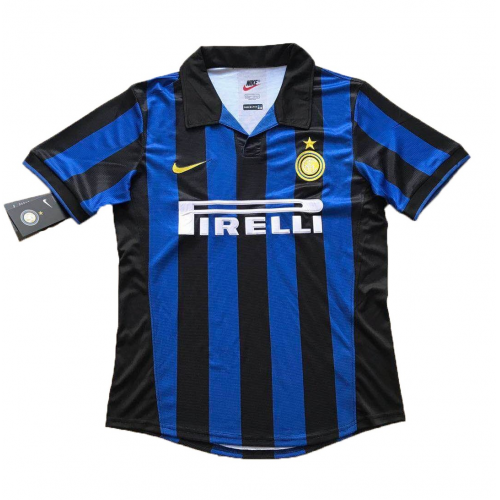 Inter Milan 1998 Retro Home Soccer Jersey Shirt